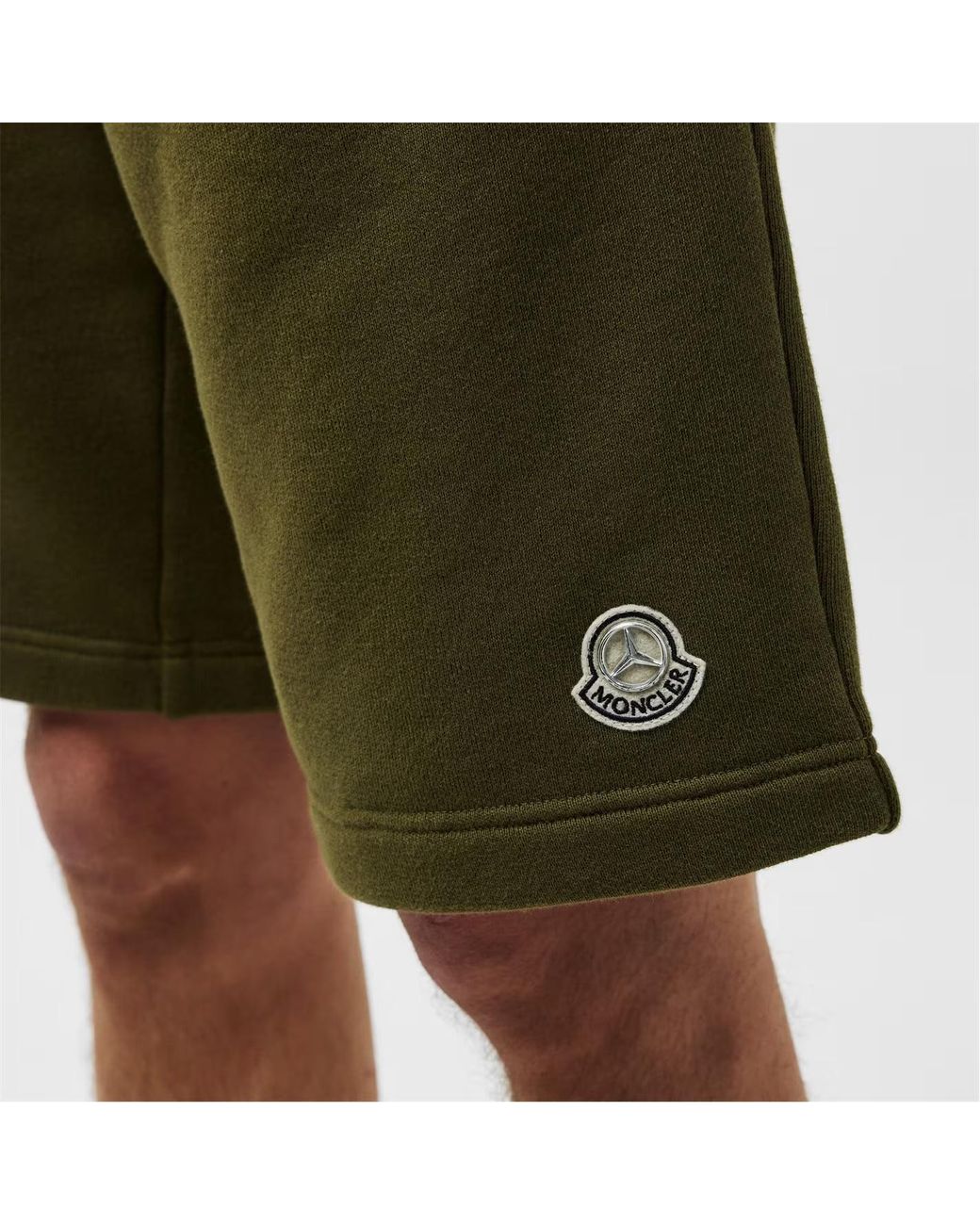 Moncler Green X Mercedes-Benz By Nigo Logo Shorts for men