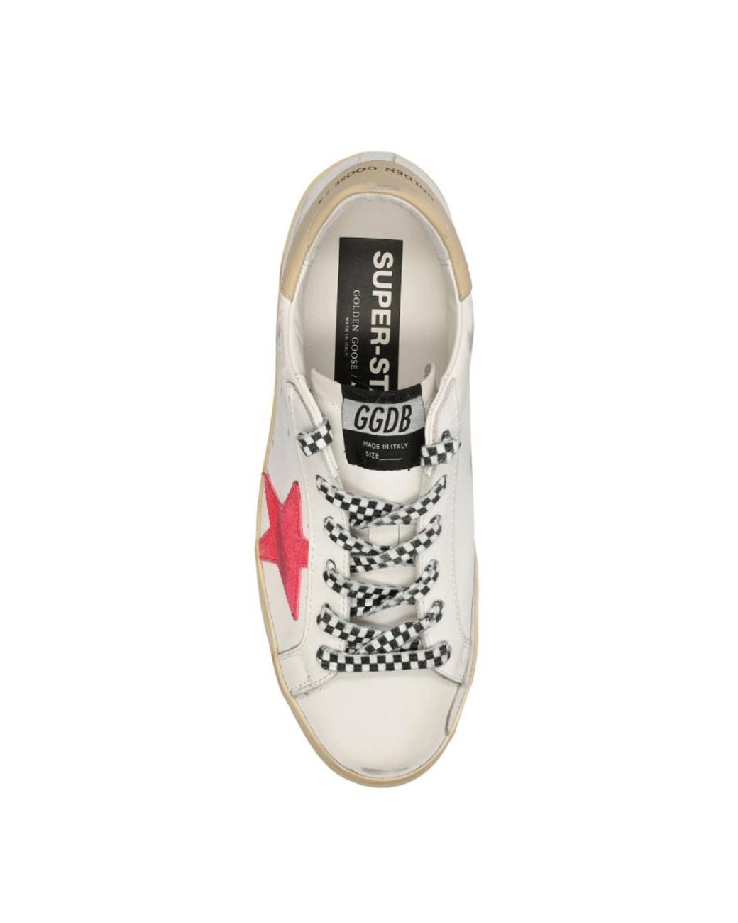 Golden Goose Deluxe Brand Pink Super-Star With Lobster Suede Star And Sand Leather Heel Tab