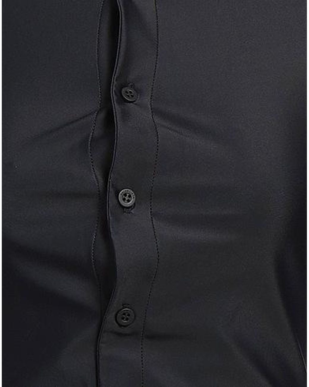 Balenciaga Blue Simple Long-Sleeved Shirt