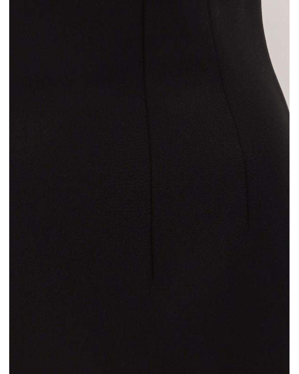 Khaite Black The Loxley High-Waisted Midi Skirt