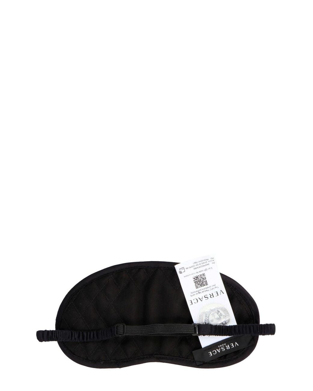 Versace Multicolor Baroque Printed Quilted Eye Mask for men