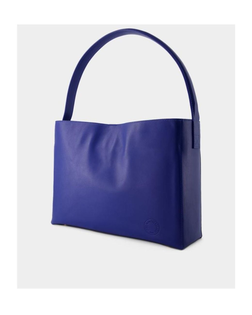 Ines De La Fressange Paris Blue Leonore L Shoulder Bag