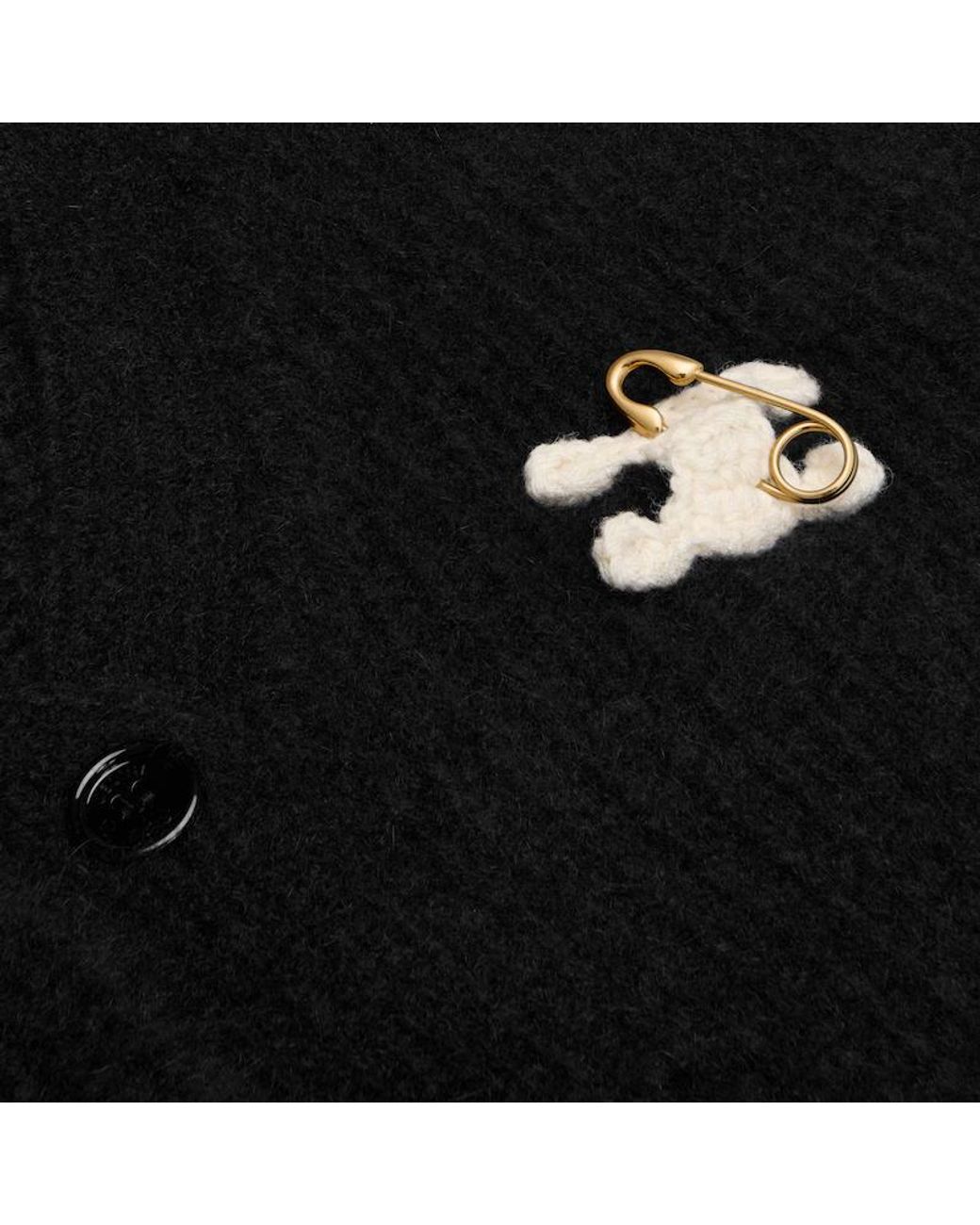 Céline Black Cardigan