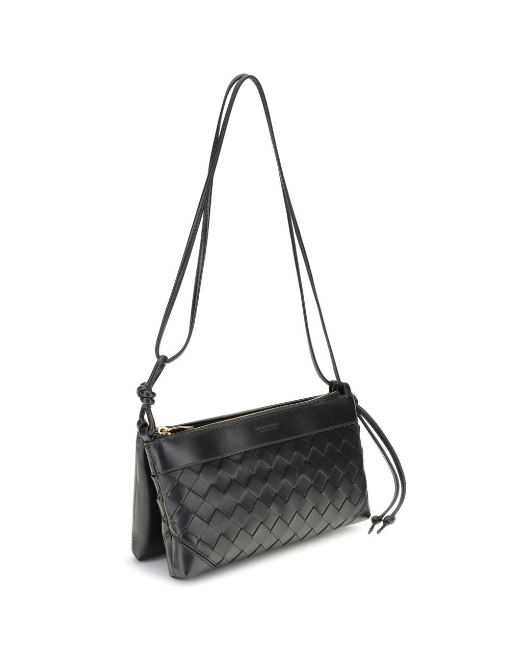 Bottega Veneta Black Pouch On Strap