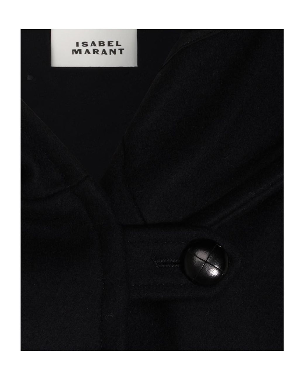 Isabel Marant Black Isabel Marant Trixie Toggle Fastened Coat