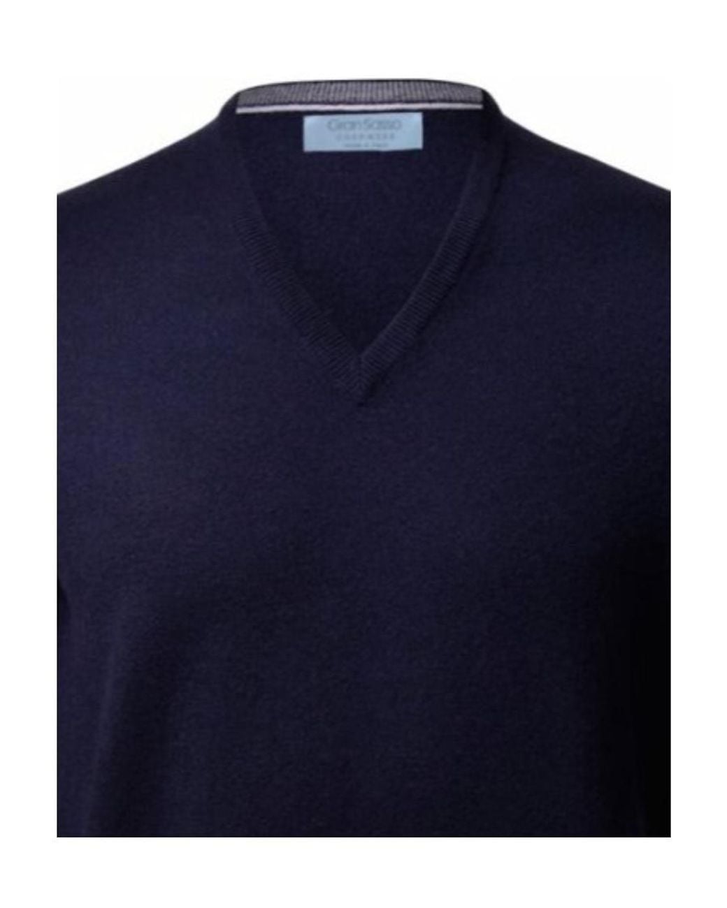 Gran Sasso Blue Crewneck Jumper for men