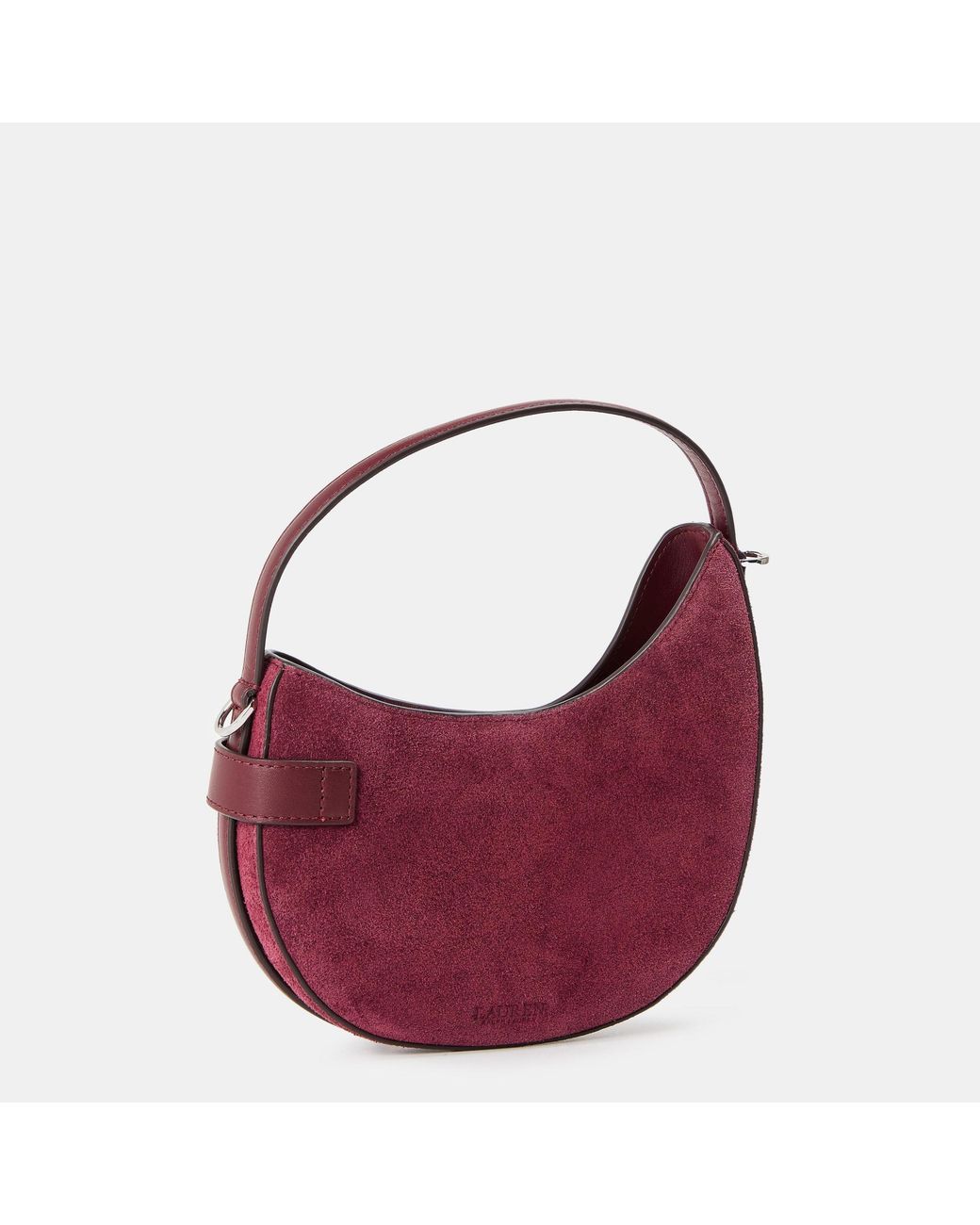 Ralph Lauren Purple Deep Pomegranate Crossbody Bag