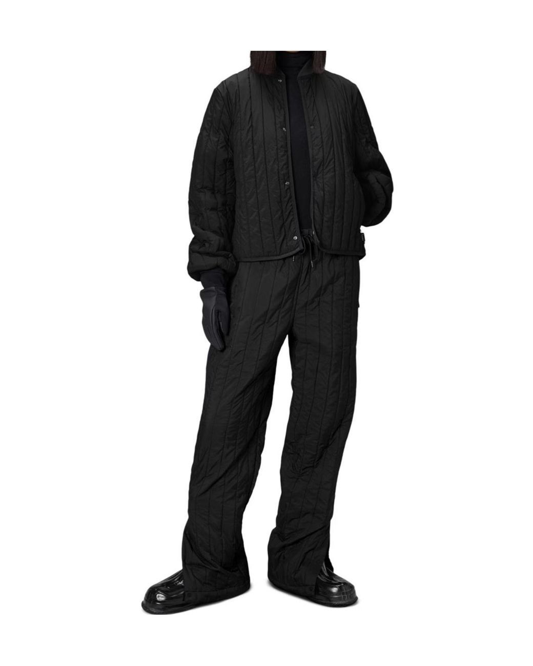 Rains Black Banja Liner Bomber Jacket