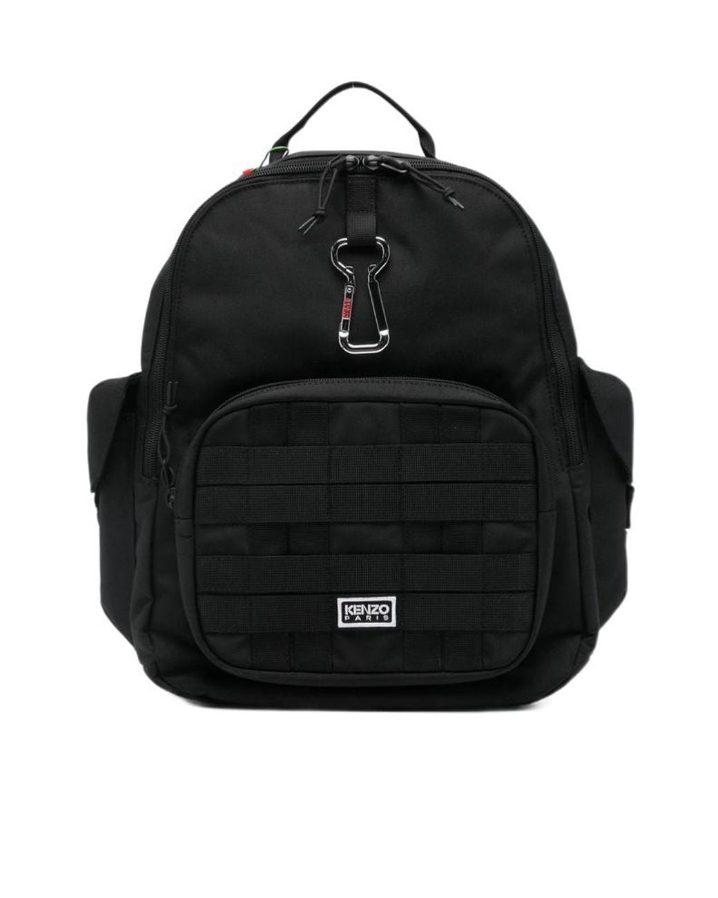 KENZO Black Explorer Backpack for men