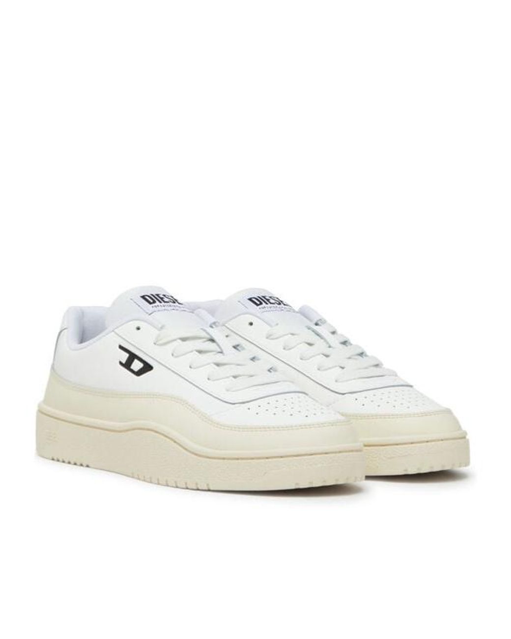 DIESEL White S-Tracker-D Sneakers for men