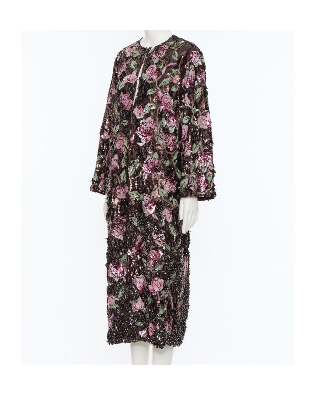 Valentino White Long-Sleeved Dress With A Round Neck