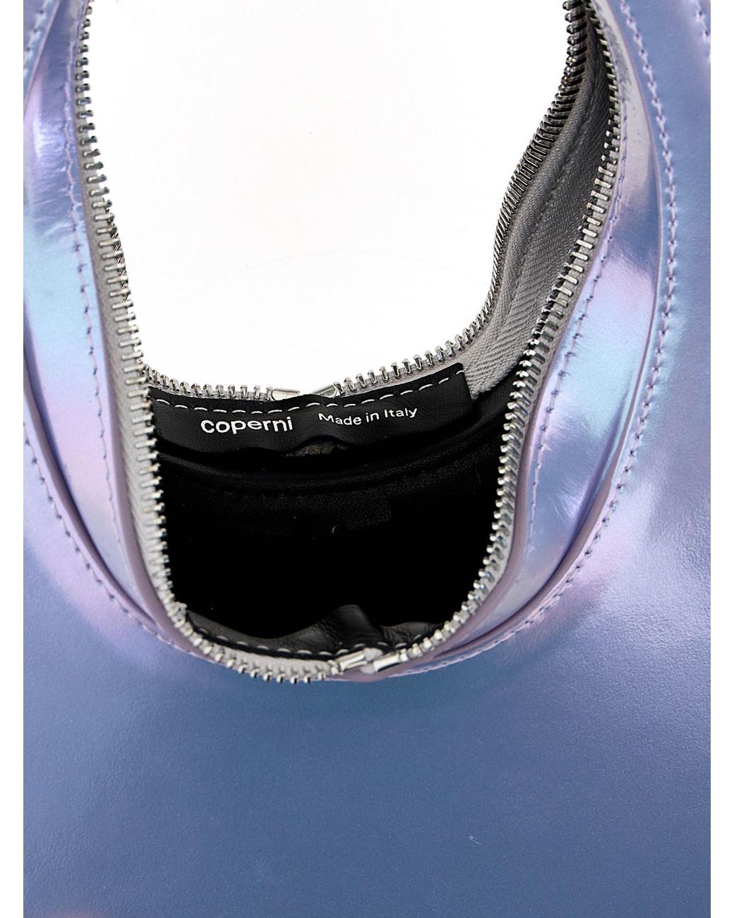Coperni Blue Pearlised Mini Swipe Bag