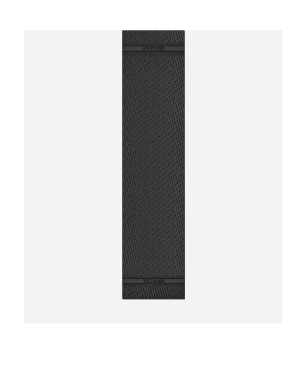 Dior Black Oblique Stole