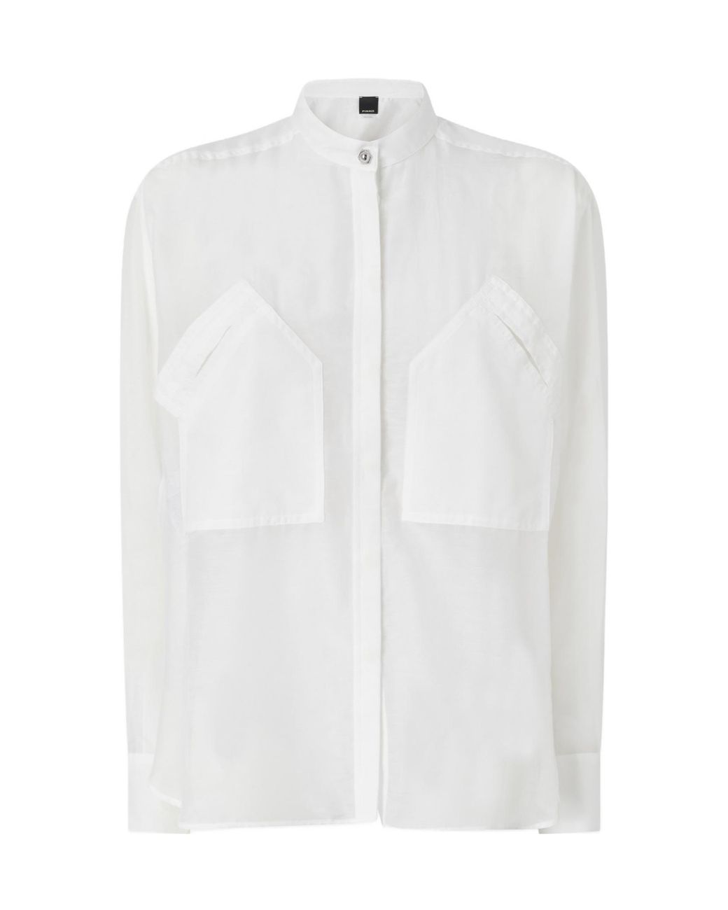 Pinko White Button-Down Shirt
