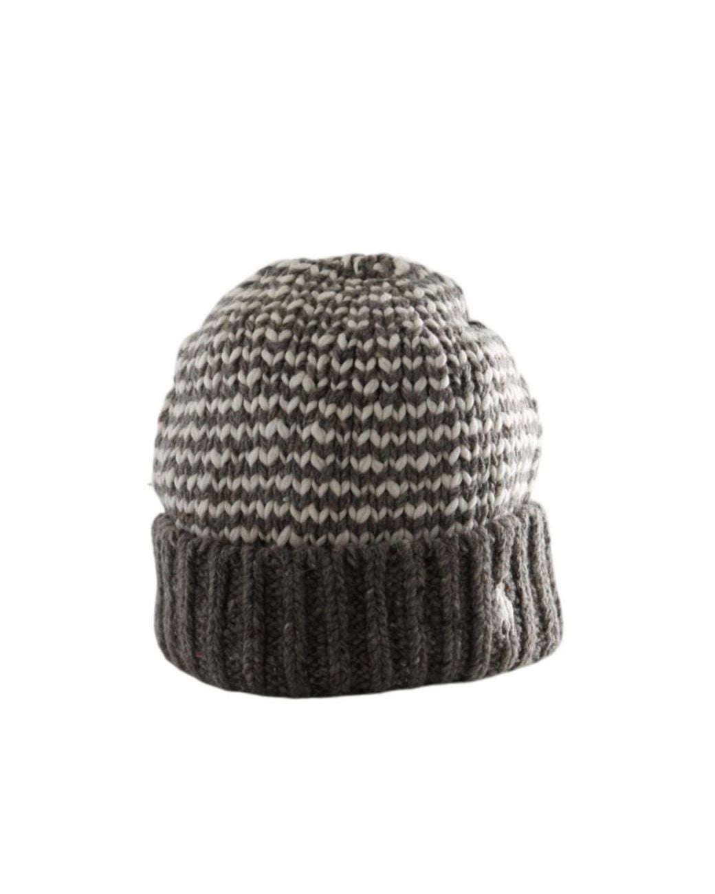 Polo Ralph Lauren Gray Mariner Stripe Beanie for men