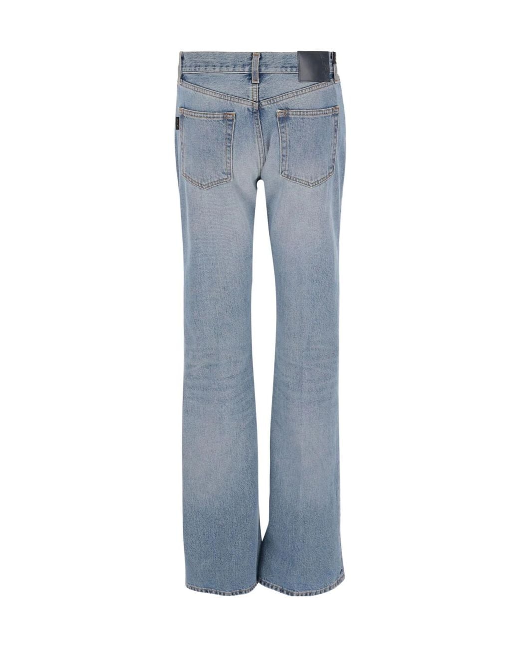 Haikure Blue Five-Pocket Denim Trousers