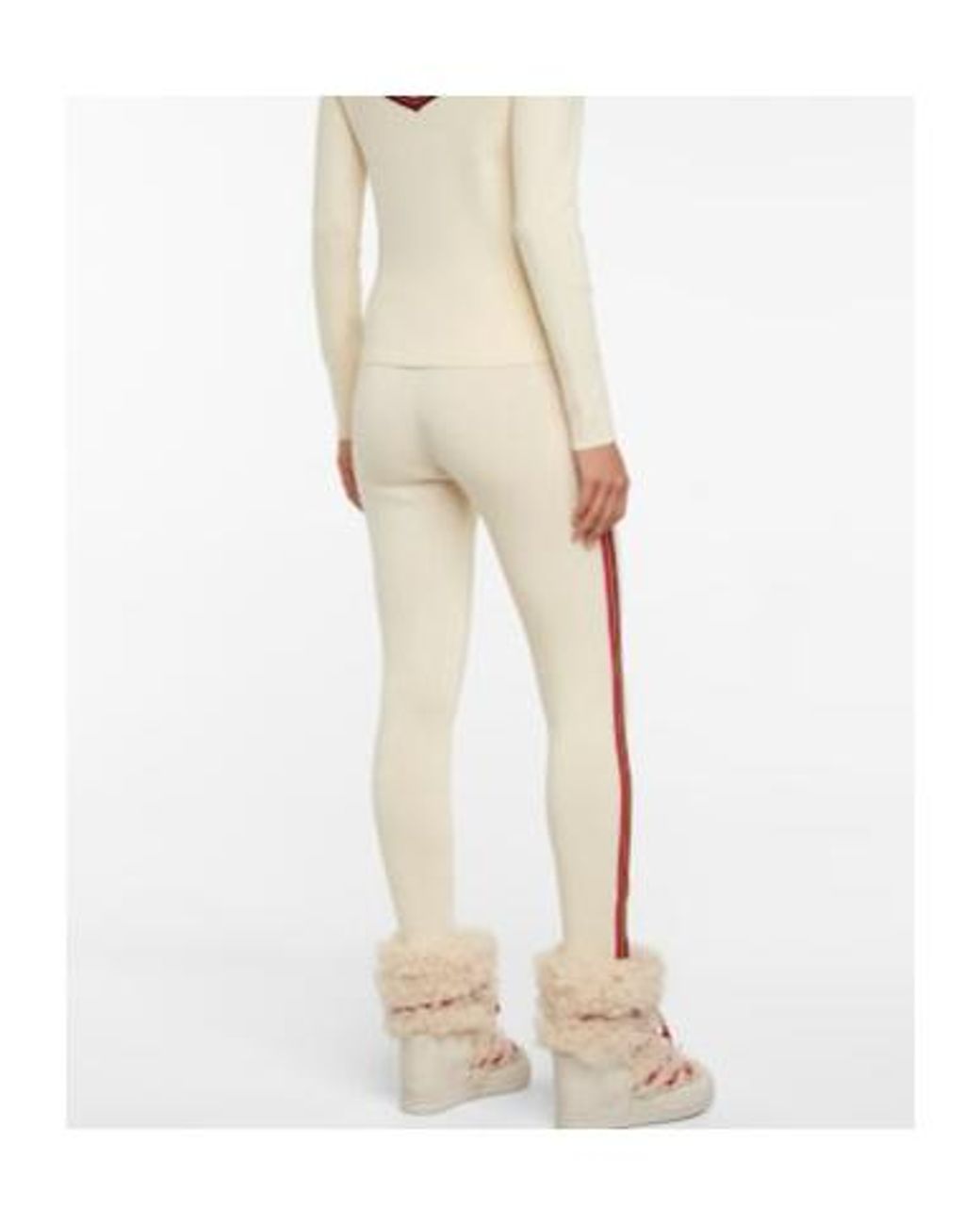 Isabel Marant Natural Jacquard Leggings