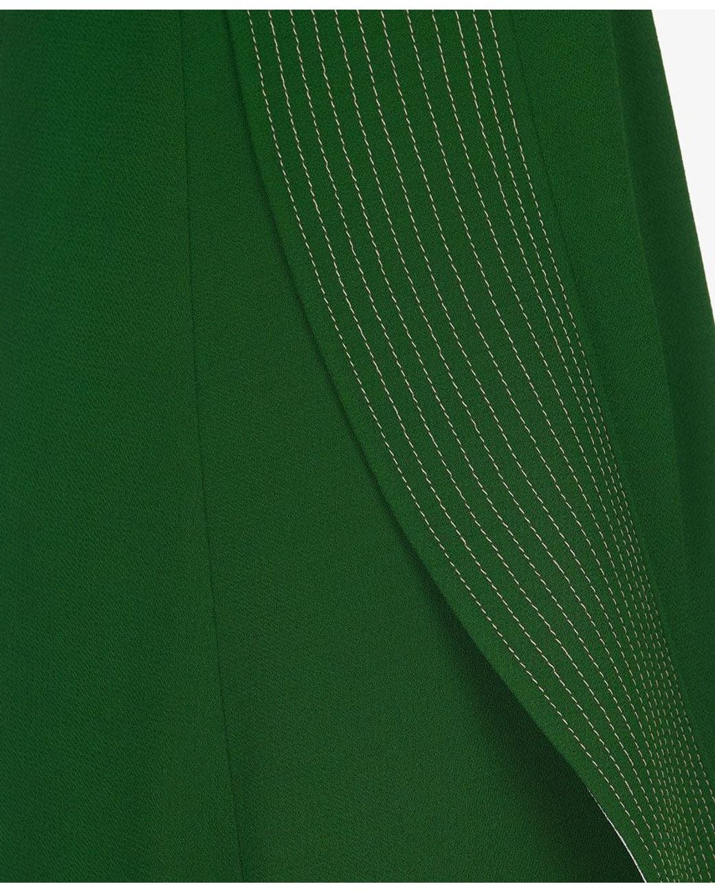 Givenchy Green One-Shoulder Dress