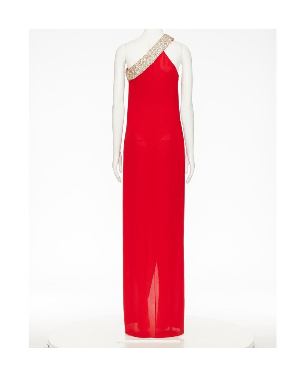 Valentino Red One-Shoulder Dress