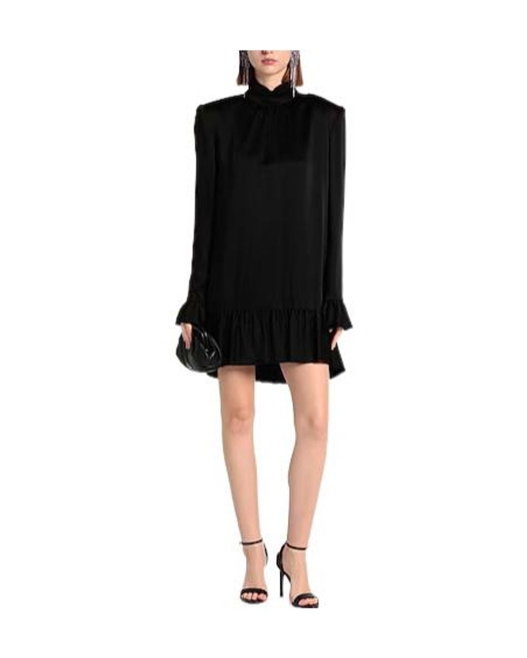 Saint Laurent Black Mini Dresses