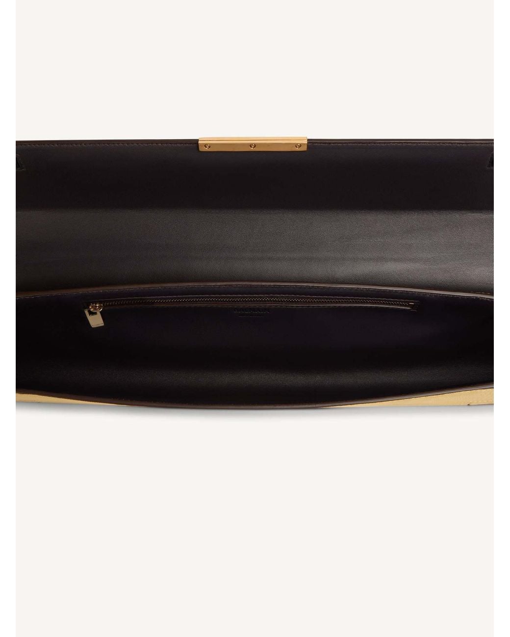 Balmain Natural Long Clutch Bag