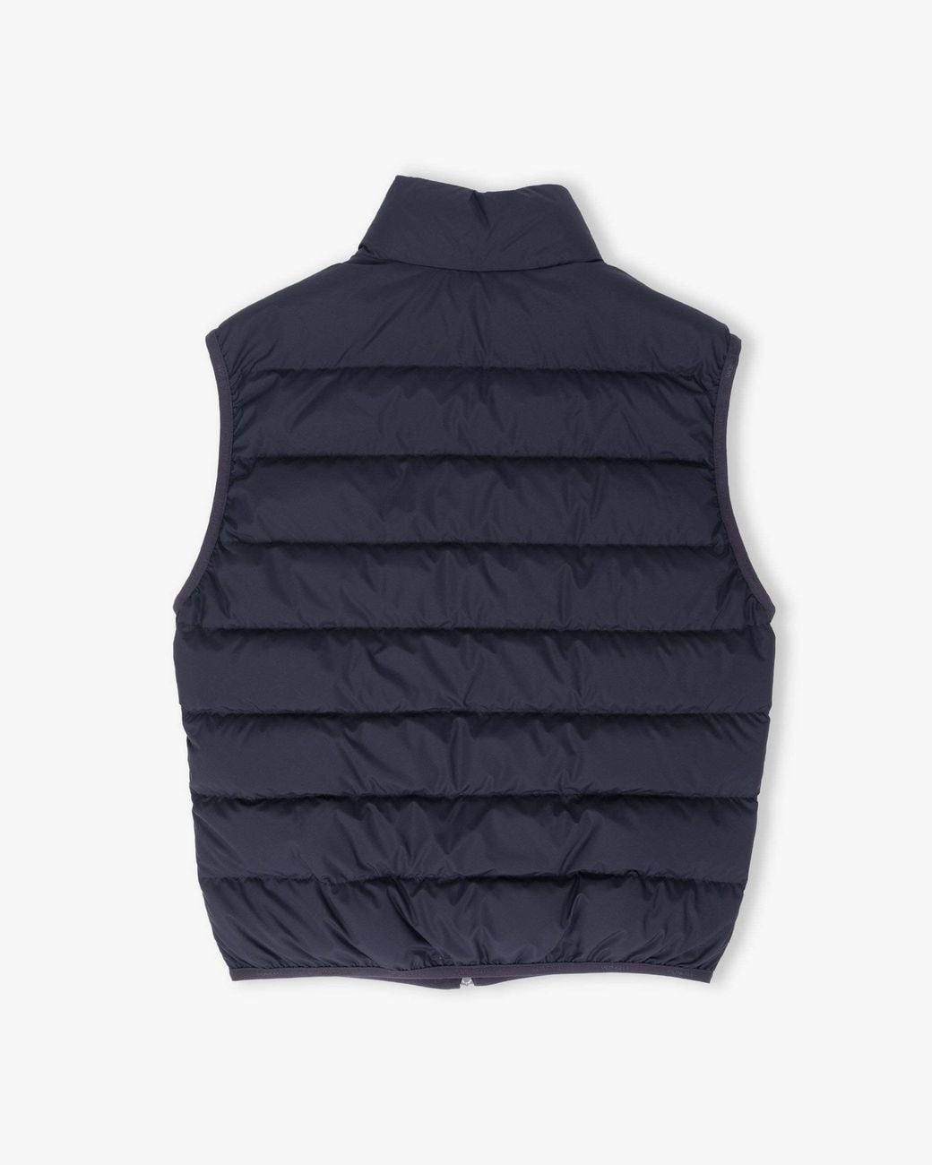Moncler Blue Contrin Zip-Up Padded Gilet for men