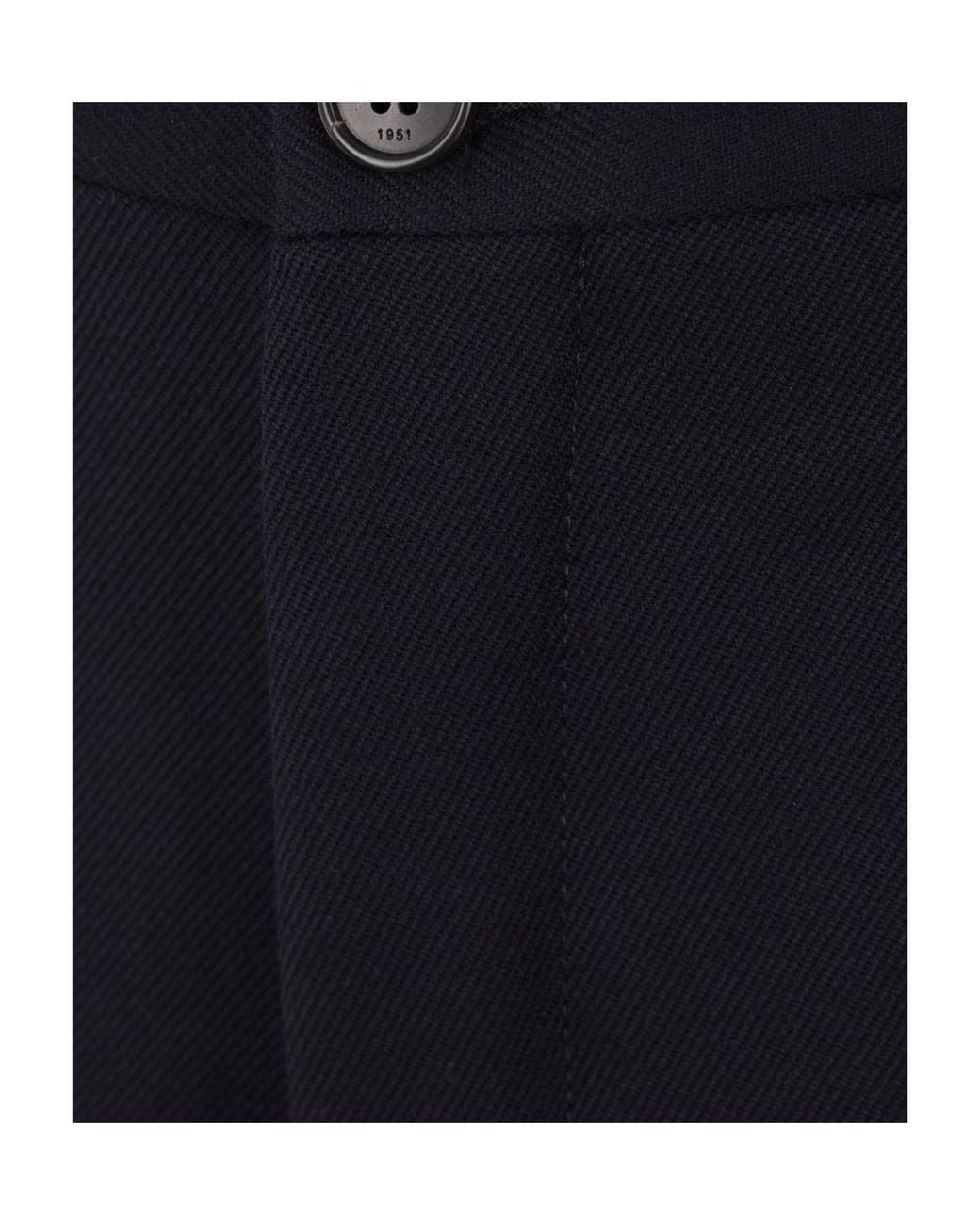 Incotex Blue Regular Fit Chino Pants for men