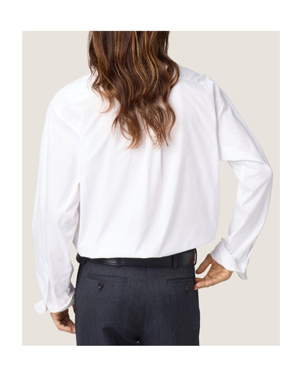 Miu Miu White Cotton Shirt