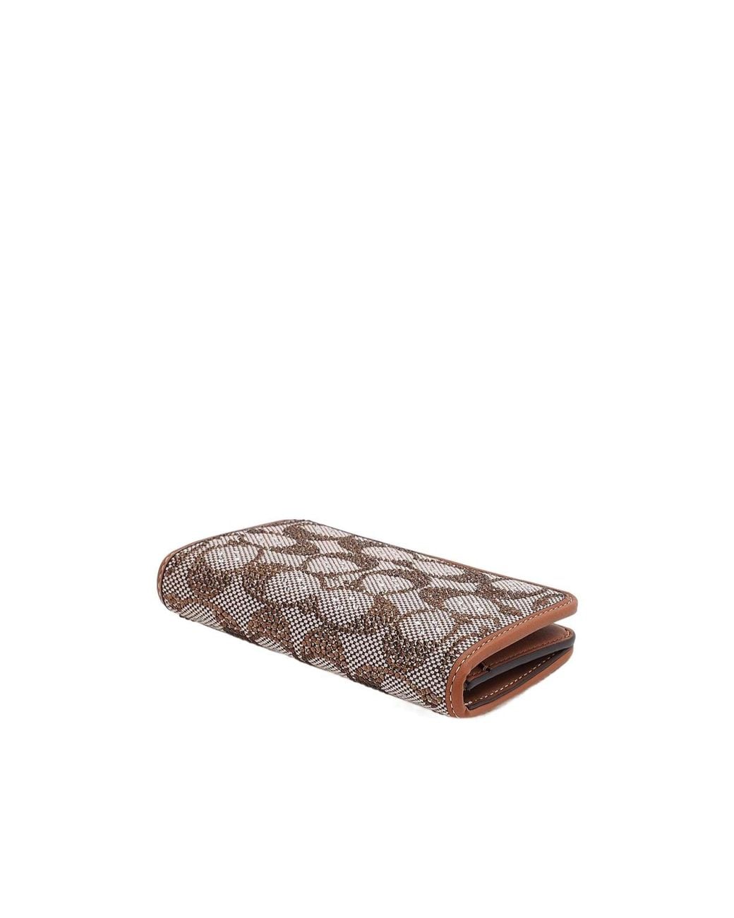 COACH Gray Bi-Fold Wallet