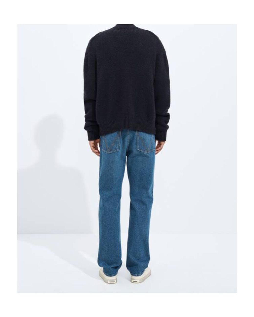Bottega Veneta Blue Straight Leg Jeans for men