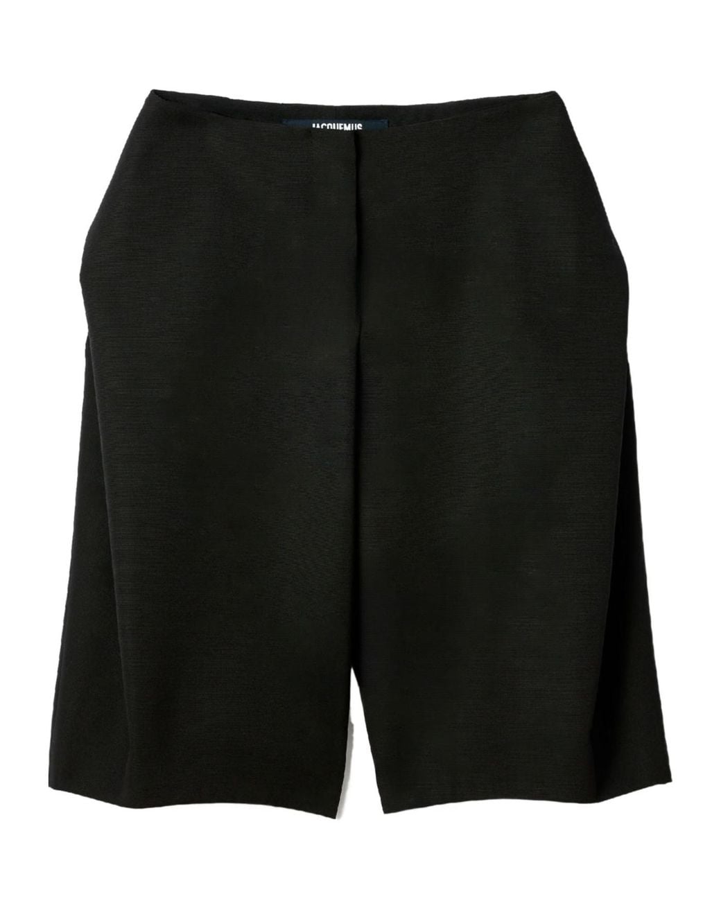 Jacquemus Black Le Short Cubisto Bermuda Shorts