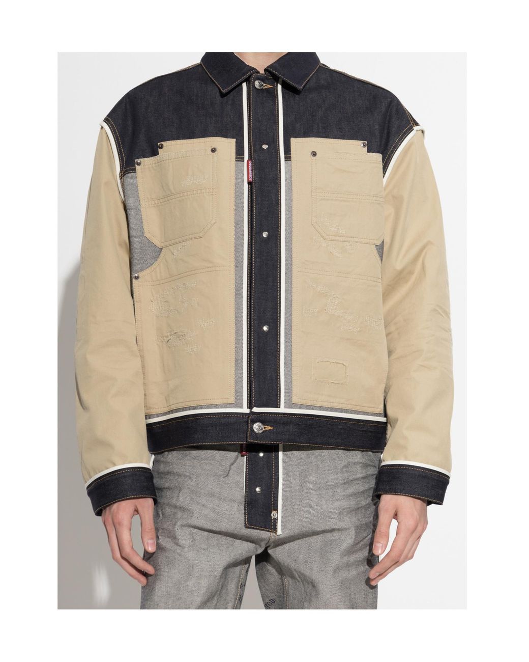 DSquared² Blue Denim Jackets for men