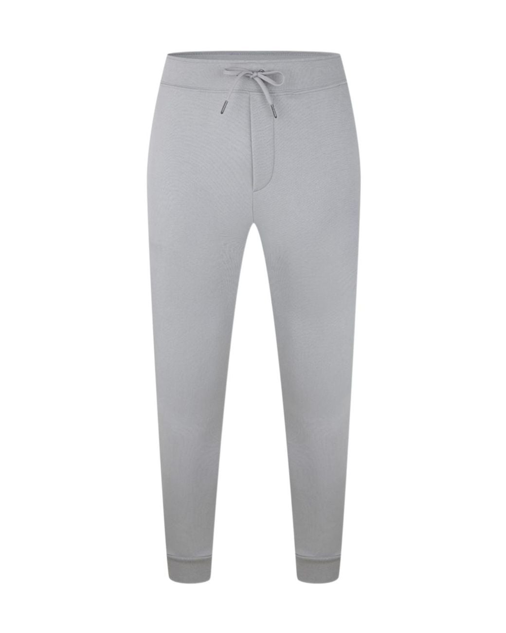 Polo Ralph Lauren Gray Cuffed Logo Tech Jogging Bottoms for men