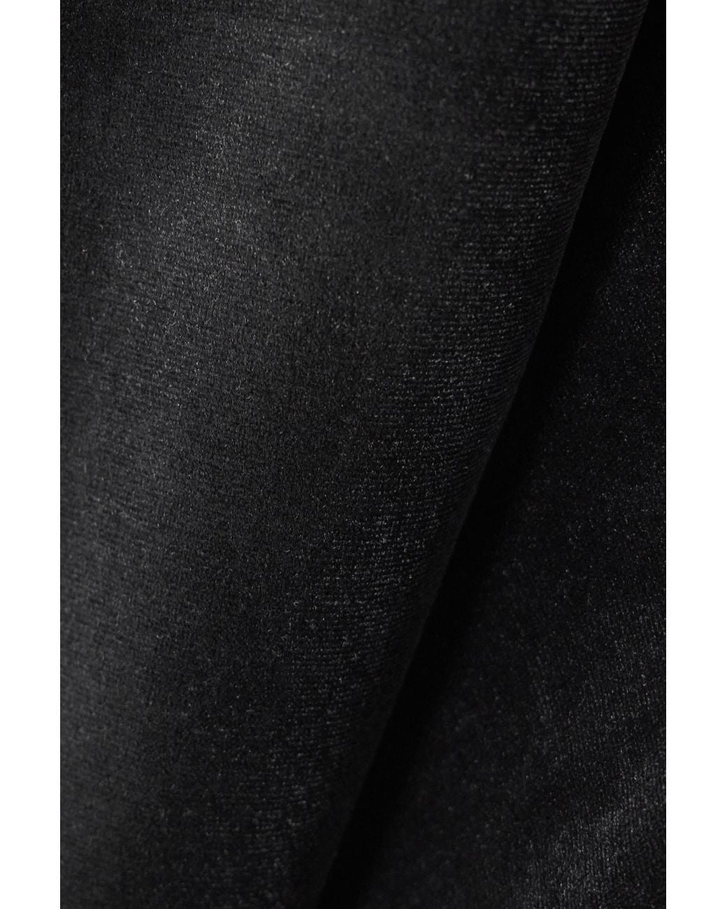 Alex Perry Black Velvet Strapless Dress