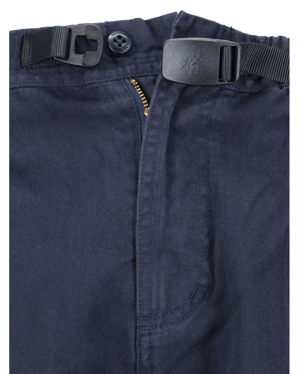 Gramicci Blue Elasticated Waist Relaxed Pants for men