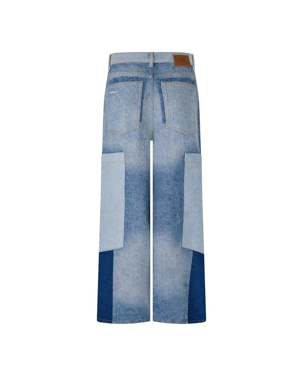 Ganni Blue Versatile Loose-Fit Jeans