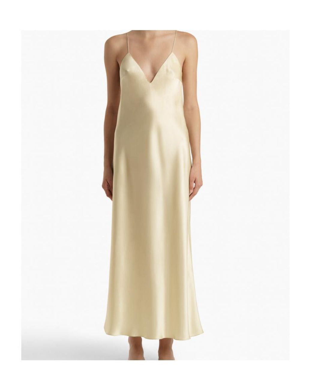 Khaite White Taja Dress