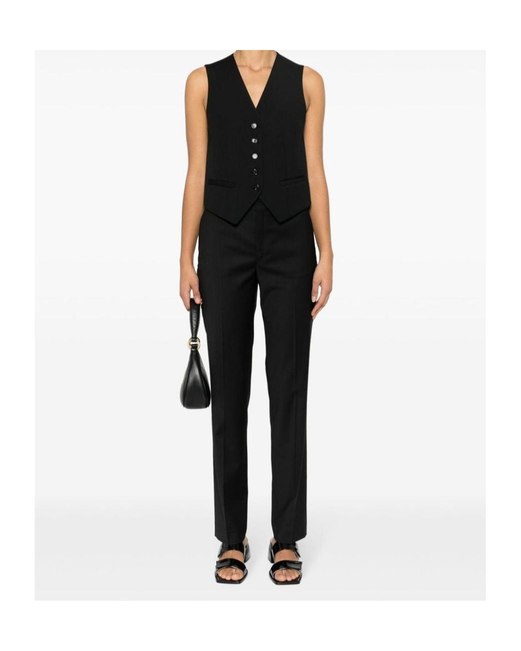 Filippa K Black Emma Tailored Trouseres
