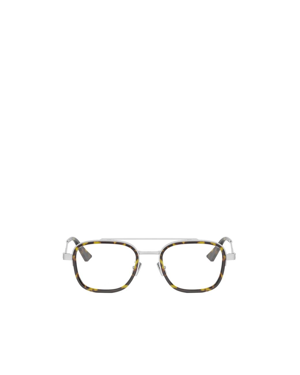 Dior White Eyewear Neoo Rectangle Frame Glasses for men