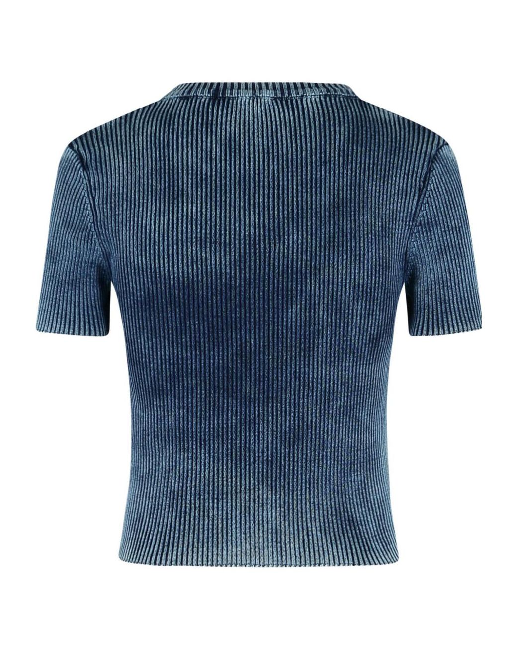 DIESEL Blue -Anchor' Dark Cotton T-Shirt