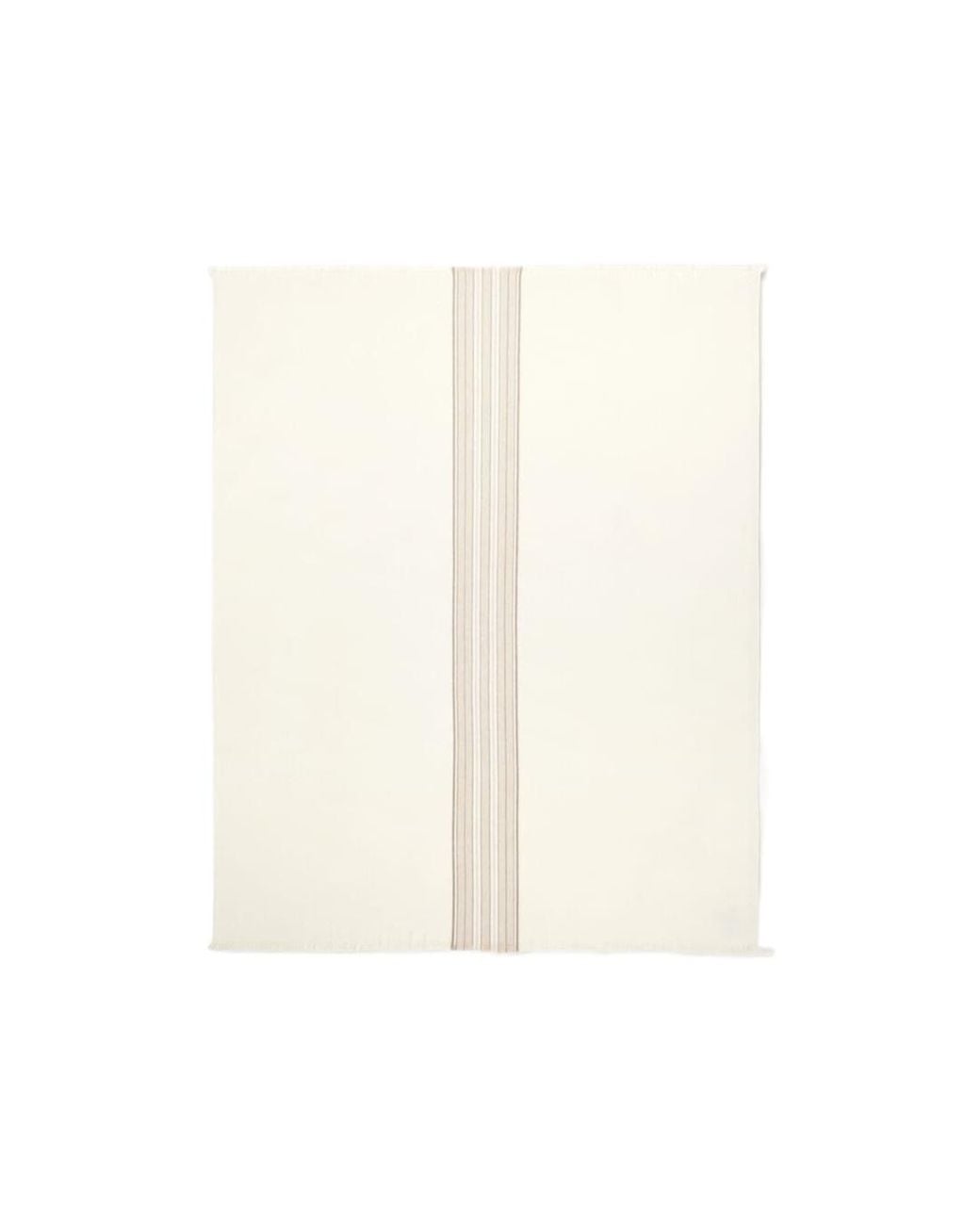Loro Piana White Suitcase Stripe Plaid for men