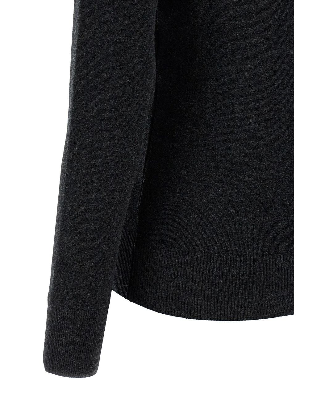 Lemaire Black Buttoned Fitted Cardigan