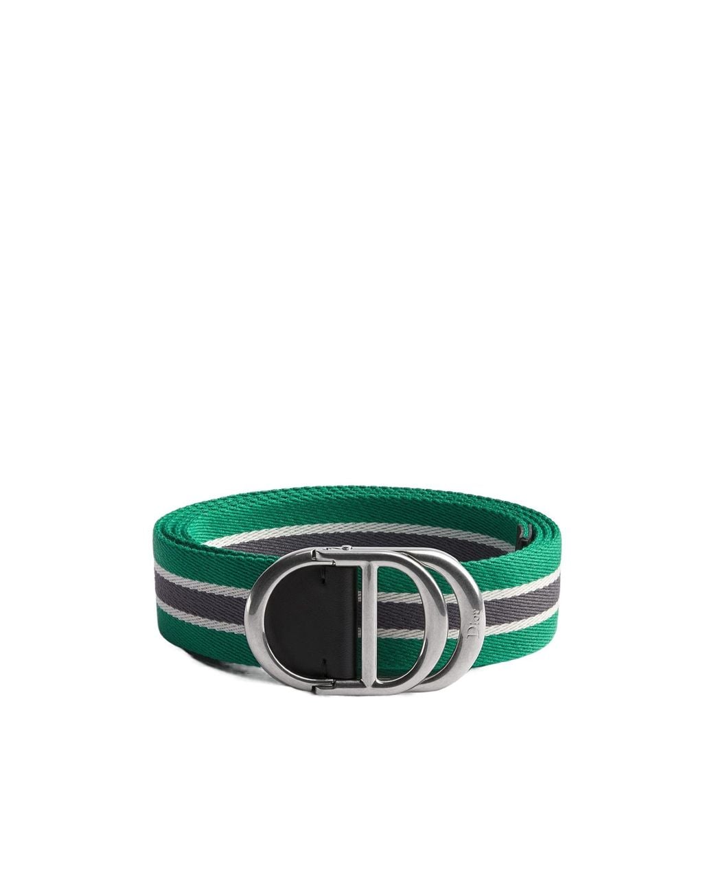 Dior Green Cd Belt for men