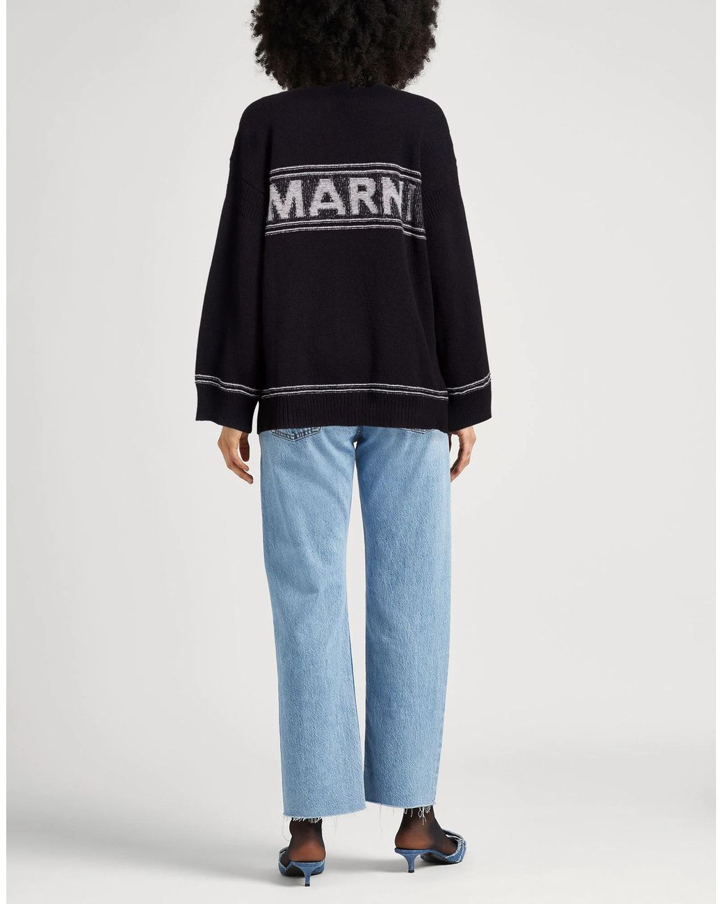 Marni Black Two-Tone Cardigans