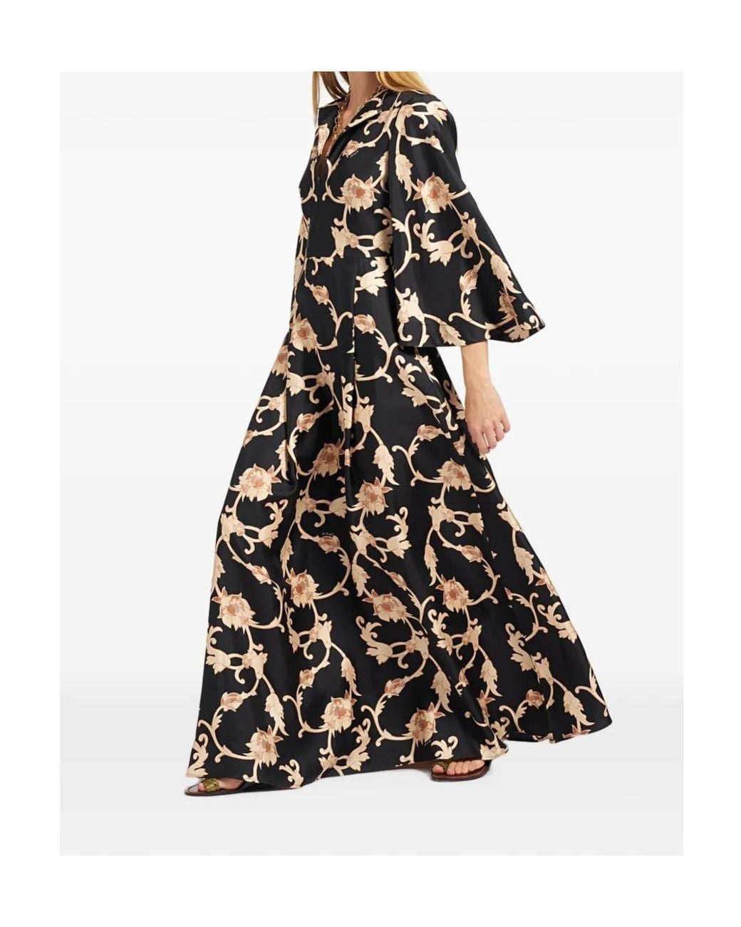 LaDoubleJ Black Belle Kaftan
