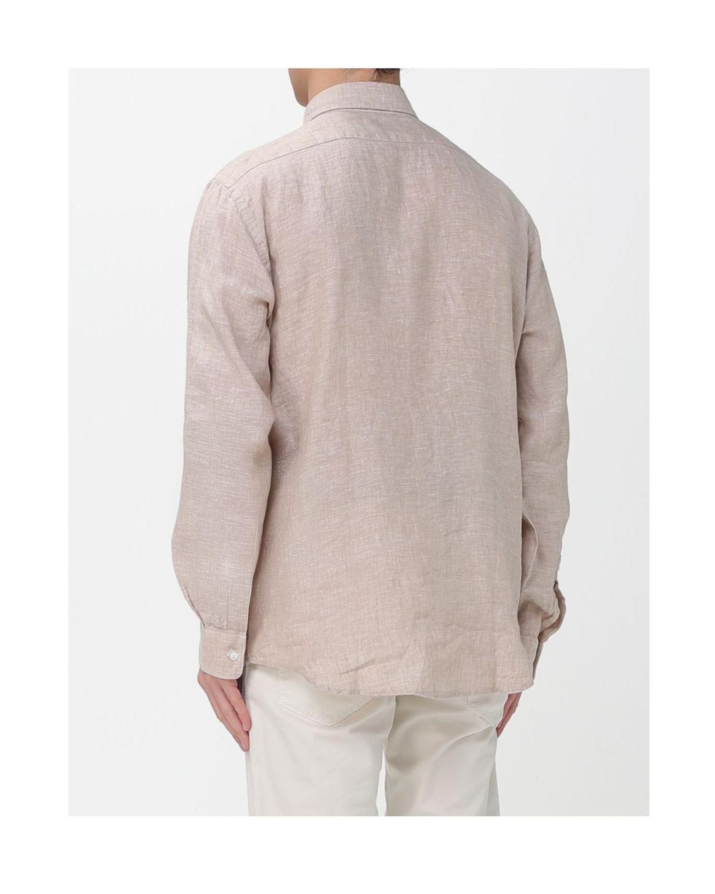 Aspesi Multicolor Comma Button Shirt for men
