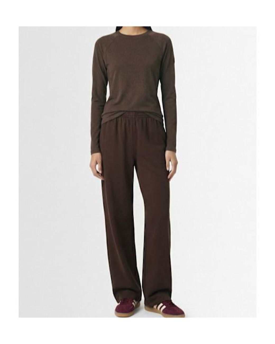 Varley Brown Always Warm Warm Base Layer T-Shirt