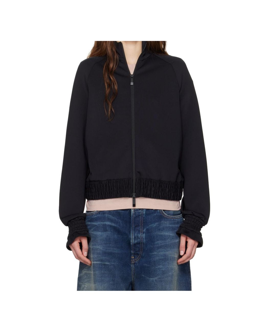 Moncler Blue Long-Sleeved Casual Jacket