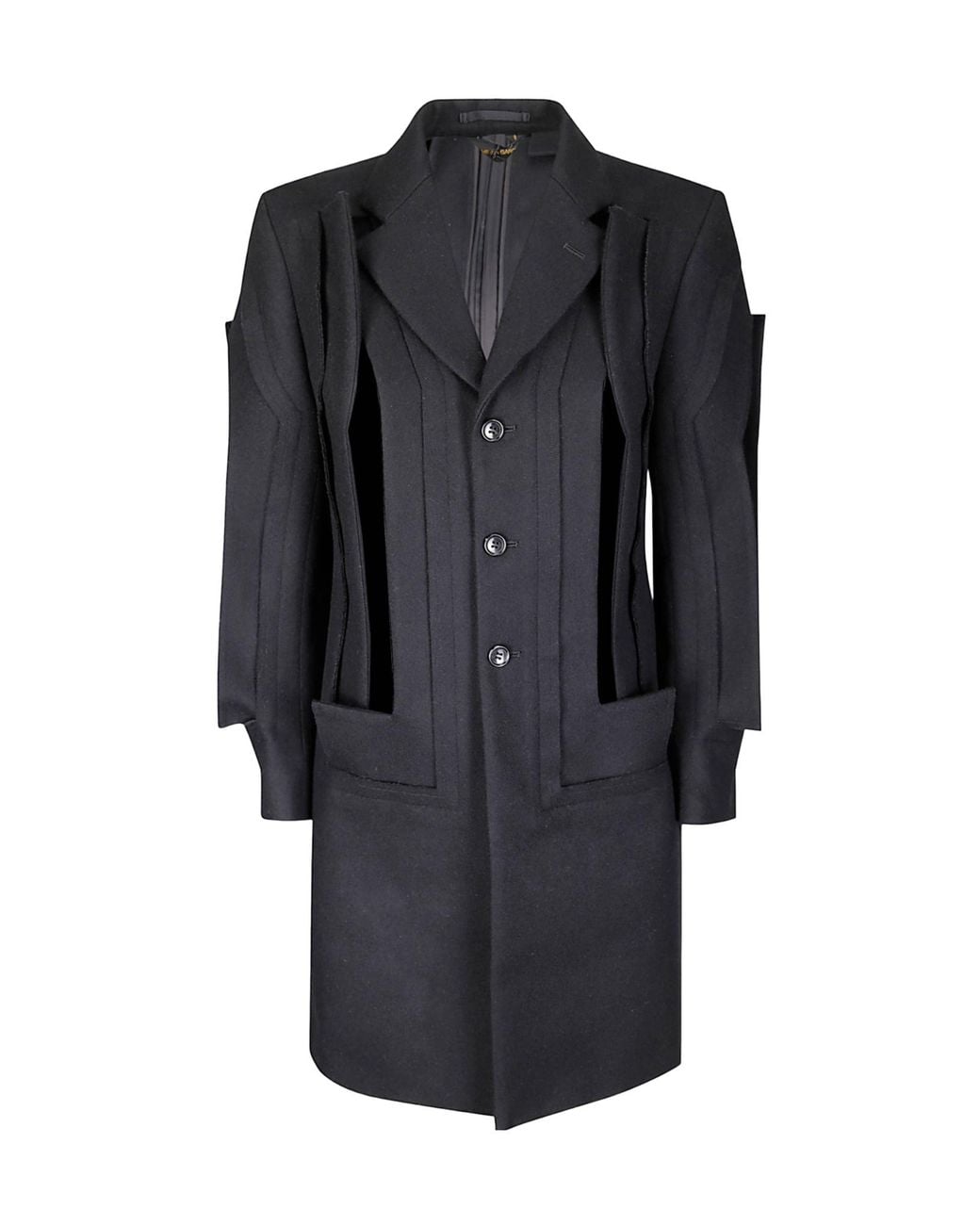 Comme des Garçons Black Comme Des Garçons Single-Breasted Jacket