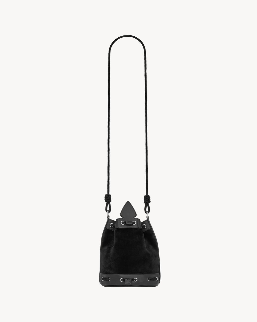 Saint Laurent White Anja Shoulder Bag